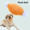 61P6Nt6e8rL Pet Toy Chicken Bone Plush Leg Dog Toy Cat Toy Soft Drumstick