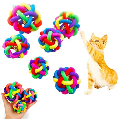Pet Toys Hallow Lighting Touch Tinkle Ball
