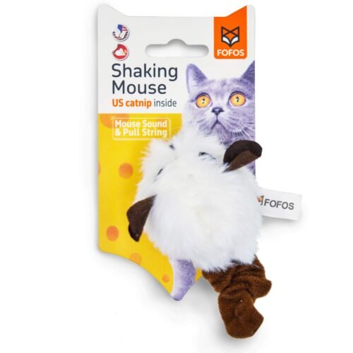 Automatic Rope Pulling Cat Mouse Toy