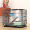 Cat Cage 1 Level with Tray Hamster Cage  Rabbit Cage Foldable