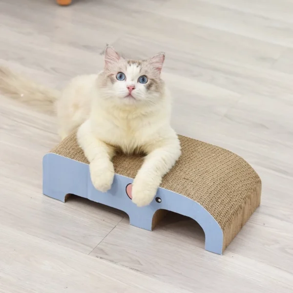 Cat Scratcher Board Cat Toy Scratching Elephant Whale