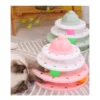Cat Toy Spinning Toy Balls Cat Tower Toy With Ball 4 Layer Mainan Bola Kucing