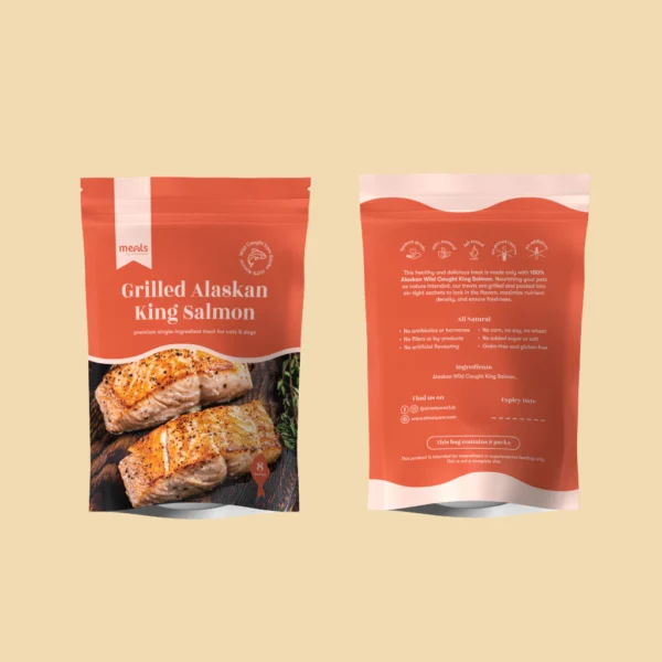 Grilled Wild Caught Alaskan King Salmon