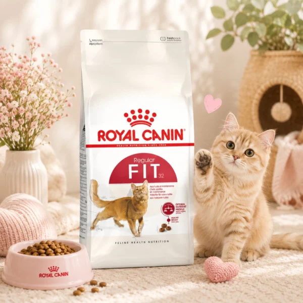 my-11134207-820l6-mp35p29egz66de.webp ROYAL CANIN Fit 32 Adult Dry Cat Food 400g Balanced Nutrition Weight 100 Original