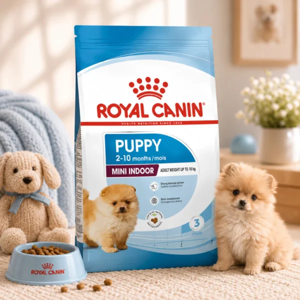 ROYAL CANIN Mini Indoor Puppy Dry Dog Food 1 5kg   Odour Control   Immunity   100  Original