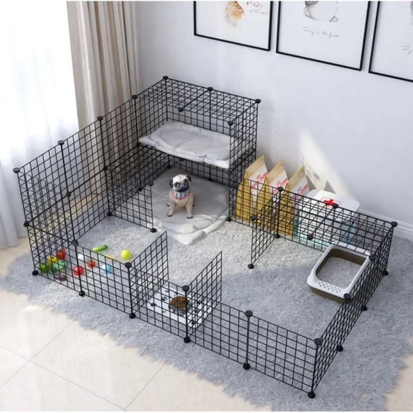 Sangkar Kucing Besar Murah DIY Cat Cage for Pet Rabbit Arnab Dog Puppy MODULAR CAGE
