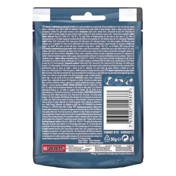 07613287159373_c7n1_felix_btc_rich_in_salmon_50g_1_44058251.jpg Purina Felix Naturally Delicious Salmon and Spinach Cat Treats (8 x 50 g)