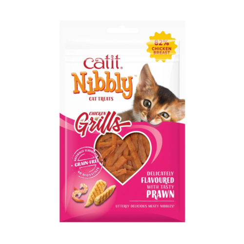 Catit Nibbly Grills Chicken and Shrimp (12 x 30 g)