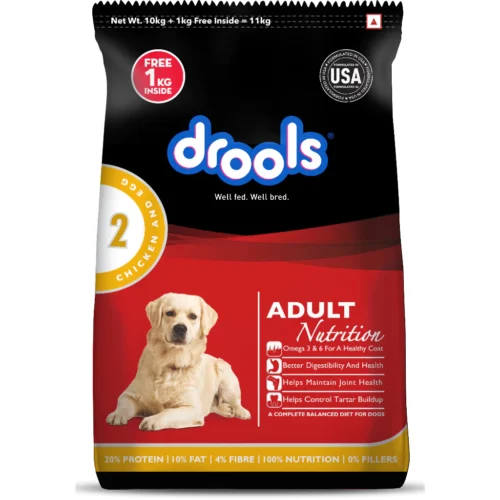 my-11134207-23020-26i591pcaunvc0.webp Drools Dog food Chicken and egg Adult 10kg