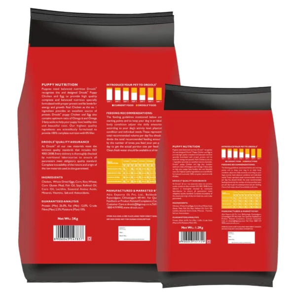 my-11134207-23020-dsq1q631bunv09.webp Drools Dog food Chicken and Egg Puppy 3kg