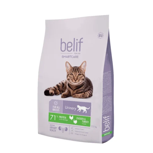 my-11134207-7rasm-m6q74mweoe4976.webp Belif Smartcare Urinary Poultry Adult All Breed (2.5kg) | Cat Dry Food